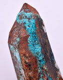 7.9ms QUARTZ CHRYSOCOLLA BOTRYOIDAL TENTADORA MINE PERU MINERAL SPECIMEN CB219