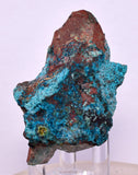 6.3ms QUARTZ CHRYSOCOLLA BOTRYOIDAL TENTADORA MINE PERU MINERAL SPECIMEN CB221