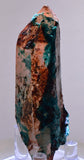 7.9ms QUARTZ CHRYSOCOLLA BOTRYOIDAL TENTADORA MINE PERU MINERAL SPECIMEN CB219