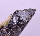 4.3cms RED HUBNERITE QUARTZ CRYSTALS PASTO BUENO PERU VERY OLD STOCK MB239