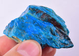 50.5Grams GEM BLUE OPAL PERU ROUGH SCENIC SEASCAPE MINERAL SPECIMEN OB188