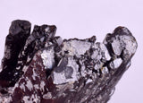 4.4cms RED HUBNERITE QUARTZ CRYSTALS PASTO BUENO PERU VERY OLD STOCK MB241