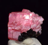 1.3cms RHODOCHROSITE CRYSTALS PERU OLD STOCK UCHUCCHACUA MINERAL SPECIMEN RB778