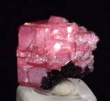1.3cms RHODOCHROSITE CRYSTALS PERU OLD STOCK UCHUCCHACUA MINERAL SPECIMEN RB778