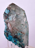 10.1ms QUARTZ CHRYSOCOLLA BOTRYOIDAL TENTADORA MINE PERU MINERAL SPECIMEN CB223