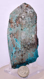 10.1ms QUARTZ CHRYSOCOLLA BOTRYOIDAL TENTADORA MINE PERU MINERAL SPECIMEN CB223