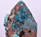 6.7cms QUARTZ CHRYSOCOLLA BOTRYOIDAL TENTADORA MINE PERU MINERAL SPECIMEN CB225