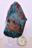 6.7cms QUARTZ CHRYSOCOLLA BOTRYOIDAL TENTADORA MINE PERU MINERAL SPECIMEN CB225