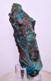9.5cms QUARTZ CHRYSOCOLLA BOTRYOIDAL TENTADORA MINE PERU MINERAL SPECIMEN CB227