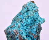 9.5cms QUARTZ CHRYSOCOLLA BOTRYOIDAL TENTADORA MINE PERU MINERAL SPECIMEN CB227