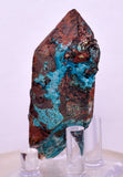 3.6cms QUARTZ CHRYSOCOLLA BOTRYOIDAL TENTADORA MINE PERU MINERAL SPECIMEN CB228