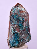 5.5cms QUARTZ CHRYSOCOLLA BOTRYOIDAL TENTADORA MINE PERU MINERAL SPECIMEN CB231