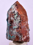 5.5cms QUARTZ CHRYSOCOLLA BOTRYOIDAL TENTADORA MINE PERU MINERAL SPECIMEN CB231