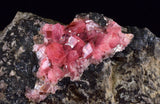 10cms RHODOCHROSITE CRYSTALS PERU OLD STOCK UCHUCCHACUA MINERAL SPECIMEN RB782