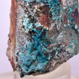 5.5cms QUARTZ CHRYSOCOLLA BOTRYOIDAL TENTADORA MINE PERU MINERAL SPECIMEN CB231