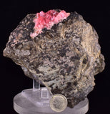 10cms RHODOCHROSITE CRYSTALS PERU OLD STOCK UCHUCCHACUA MINERAL SPECIMEN RB782