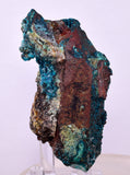 6.6cms QUARTZ CHRYSOCOLLA BOTRYOIDAL TENTADORA MINE PERU MINERAL SPECIMEN CB232