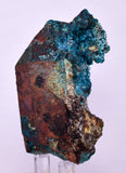 6.6cms QUARTZ CHRYSOCOLLA BOTRYOIDAL TENTADORA MINE PERU MINERAL SPECIMEN CB232