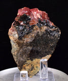 6.5cms RHODOCHROSITE CRYSTALS PERU OLD STOCK UCHUCCHACUA MINERAL SPECIMEN RB781