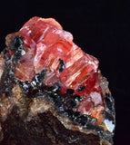 6.5cms RHODOCHROSITE CRYSTALS PERU OLD STOCK UCHUCCHACUA MINERAL SPECIMEN RB781