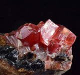 6.5cms RHODOCHROSITE CRYSTALS PERU OLD STOCK UCHUCCHACUA MINERAL SPECIMEN RB781