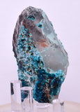 5.8cms QUARTZ CHRYSOCOLLA BOTRYOIDAL TENTADORA MINE PERU MINERAL SPECIMEN CB233