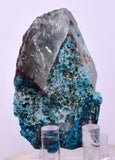 5.8cms QUARTZ CHRYSOCOLLA BOTRYOIDAL TENTADORA MINE PERU MINERAL SPECIMEN CB233