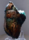 6.7cms QUARTZ CHRYSOCOLLA BOTRYOIDAL TENTADORA MINE PERU MINERAL SPECIMEN CB225