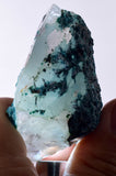 5.8cms QUARTZ CHRYSOCOLLA BOTRYOIDAL TENTADORA MINE PERU MINERAL SPECIMEN CB233