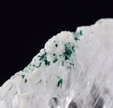 4.6cms GEM ATACAMITE INSIDE SELENITE CRYSTAL LILY MINE PERU  TB179