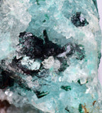 5.2cms DRUZY CHRYSOCOLLAATACAMITE PERU COPPER 2000 DISCOVERY DB120
