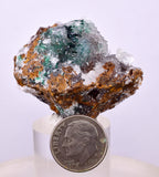 4.1cms DRUZY CHRYSOCOLLA ATACAMITE PERU COPPER 2000 DISCOVERY DB121