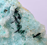 4.8cms DRUZY CHRYSOCOLLA ATACAMITE PERU COPPER 2000 DISCOVERY DB122