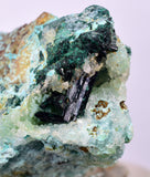 4.8cms DRUZY CHRYSOCOLLA ATACAMITE PERU COPPER 2000 DISCOVERY DB122