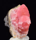 2.2cms GEM RHODOCHROSITE CRYSTALS PERU UCHUCCHACUA MINE MINERAL SPECIMEN RB699