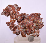12.5cms NATIVE COPPER MATRIX PERU CRYSTAL MINERAL COLLECTOR IB80