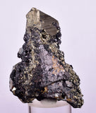 6.2cms PYRITE QUARTZ SPHALERRITE CRYSTALS PERU HUANZALA MB205