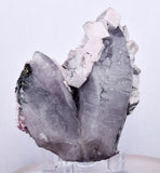 5.7cms QUARTZ MANGANOCALCITE PYRITE CRYSTALS PERU QB135