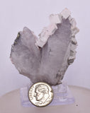 5.7cms QUARTZ MANGANOCALCITE PYRITE CRYSTALS PERU QB135