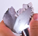 5.7cms QUARTZ MANGANOCALCITE PYRITE CRYSTALS PERU QB135