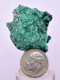 3.4cms MALACHITE CRYSTALS MINERAL SPECIMEN AHOULI MINES MOROCCO UB343