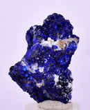 2cms GEM AZURITE CRYSTALS MEXICO ROYAL BLUE COLOR SHINY UB347