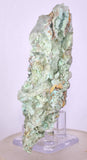 10.7cms GEM CHRYSOCOLLA INSIDE SELENITE CRYSTAL LILY MINE PERU  TB187