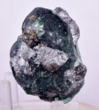 5.1cms JORDANITE FLUORITE BOULANGERITE SPHALERITE CRYSTALS  PERU MILPO ATACOCHA PERU KB100