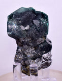 5.8cms JORDANITE FLUORITE BOULANGERITE SPHALERITE CRYSTALS  PERU MILPO ATACOCHA PERU KB101