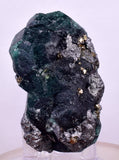 5.8cms JORDANITE FLUORITE BOULANGERITE SPHALERITE CRYSTALS  PERU MILPO ATACOCHA PERU KB101