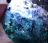 5.8cms JORDANITE FLUORITE BOULANGERITE SPHALERITE CRYSTALS  PERU MILPO ATACOCHA PERU KB101