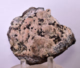 10cm RHODOCHROSITE CRYSTALS SILVER WIRE PERU OLD STOCK UCHUCCHACUA RB713