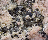 10cm RHODOCHROSITE CRYSTALS SILVER WIRE PERU OLD STOCK UCHUCCHACUA RB713