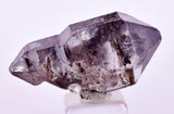 3cms QUARTZ SCEPTER CRYSTAL HYDROCARBON INCLUSIONS DOUBLE TERMINATED CHINA QB136